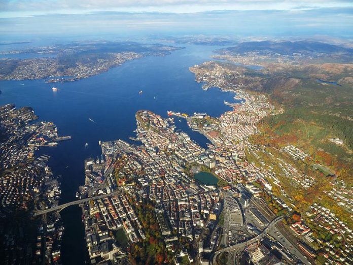 Bergen kan bli større enn tidlegare. Foto: Erlend Bjørtvedt/Wikipedia/CC-lisens