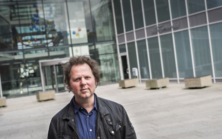 Jan Zahl får Kulturdepartementets nynorskpris for journalistar i 2015. Foto: Kristian Jacobsen