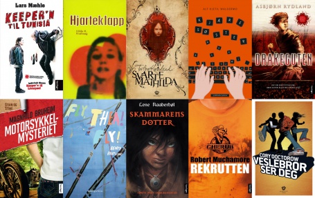 Fleirtalet av dei nynorske ungdomsbøkene er utgitt på Samlaget, i tillegg kjem ei frå Cappelen Damm, ei frå Mangschou.