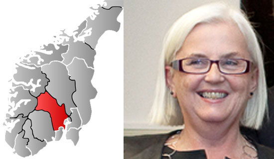 Fylkesmann i Buskerud Helen Bjørnøy. Foto: Klima- og miljødepartementet/Wikipedia